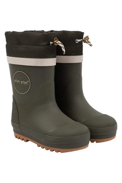 PomPom Thermostøvle GumBoots - Hunter Green